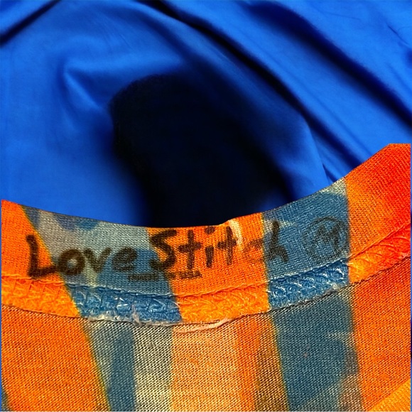 LOVE STITCH Floral Graphic Tee 💕~ Women Size MEDIUM - Picture 8 of 13